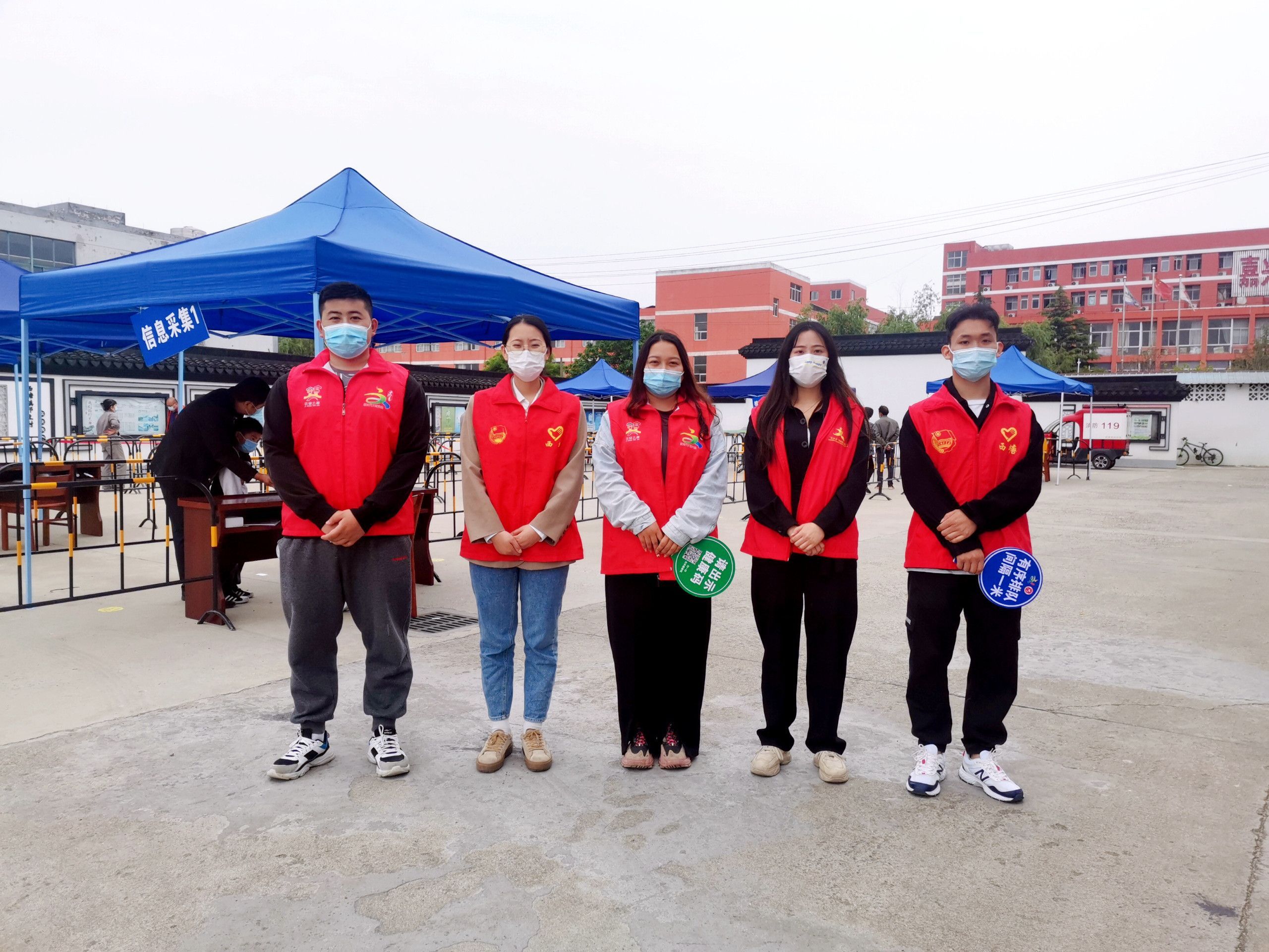 邊鋒機(jī)械集團(tuán),隔膜泵廠家,疫情防控,核酸檢測志愿者